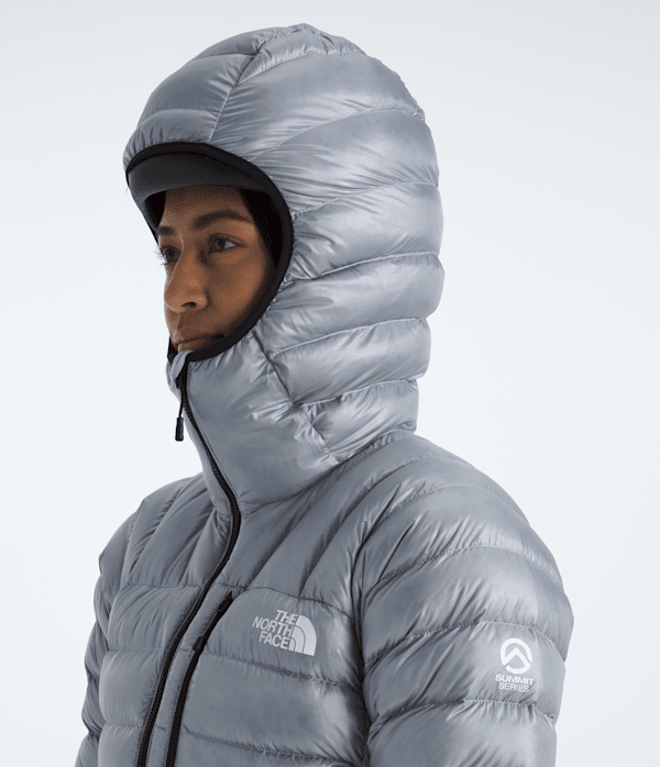 Womens Summit Series Breithorn Hoodie TNF Blue Flax MODELHOOD2
