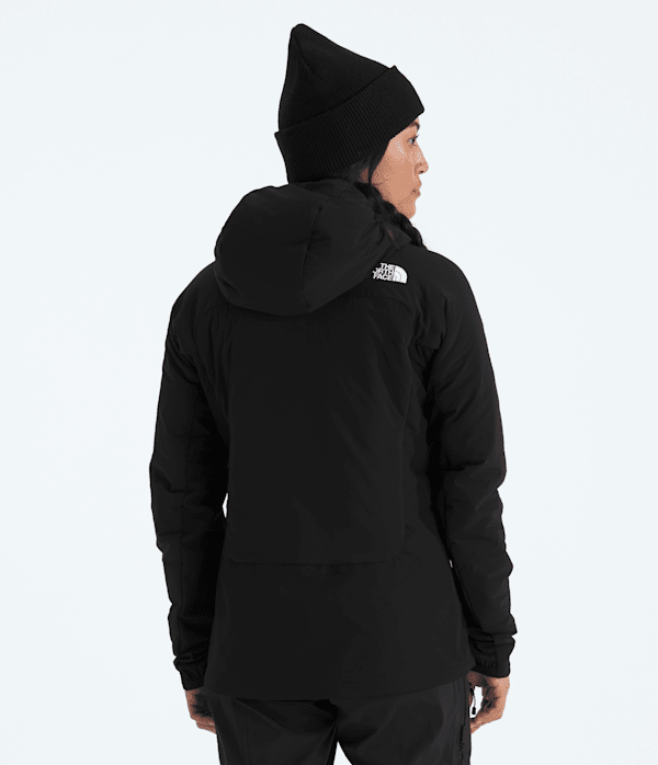 Womens Summit Series Casaval Hybrid Hoodie TNF BACK