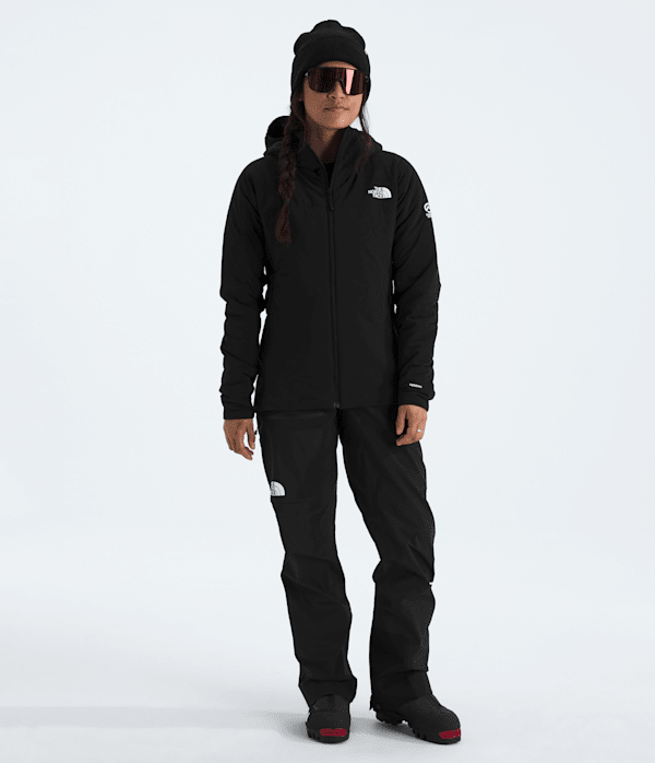 Womens Summit Series Casaval Hybrid Hoodie TNF HERO2