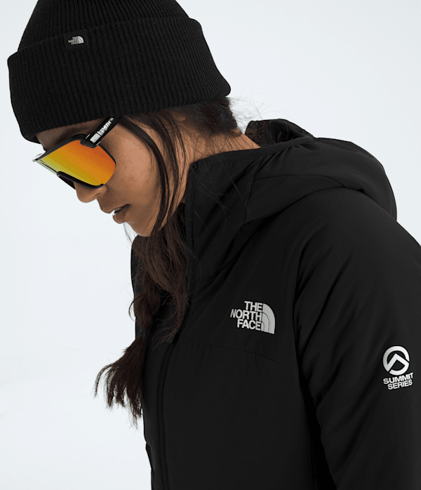 Womens Summit Series Casaval Hybrid Hoodie TNF HERO3