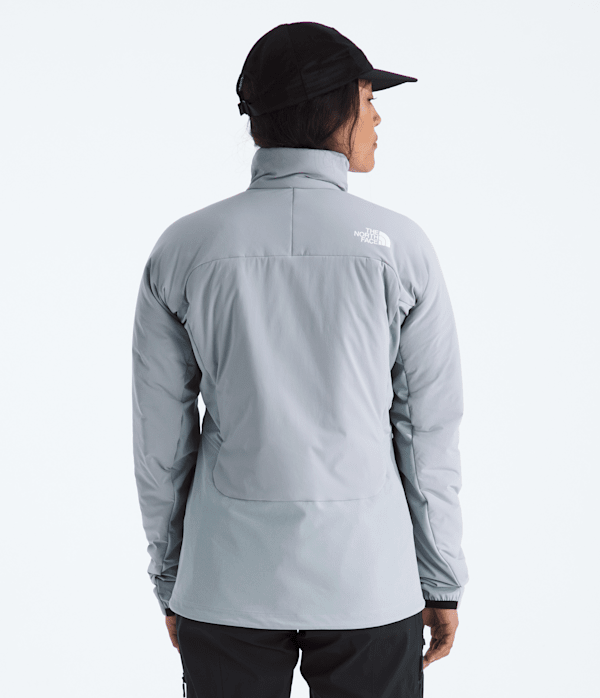 Womens Summit Series Casaval Hybrid Jacket TNF Blue Flax BACK