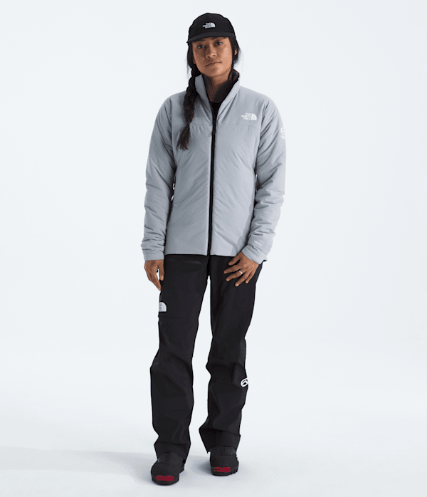 Womens Summit Series Casaval Hybrid Jacket TNF Blue Flax HERO2