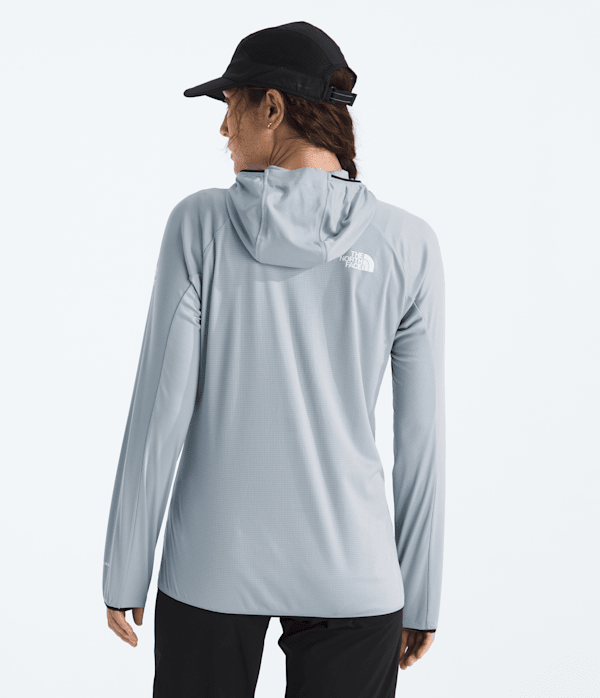 Womens Summit Series Direct Sun Hoodie TNF BACK
