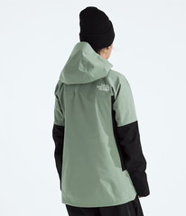 Womens Summit Series Eastwall GORETEX Jacket TNF Slate MossTNF Black BACK