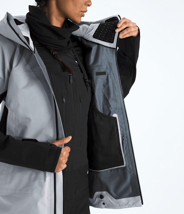 Womens Summit Series Eastwall GORETEX Jacket TNF Blue FlaxTNF Black MODELINT