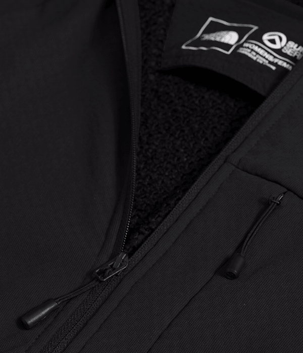Womens Summit Series FUTUREFLEECE FullZip Hoodie TNF DETAIL3