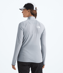 Womens Summit Series FUTUREFLEECE LT Zip TNF Blue Flax BACK