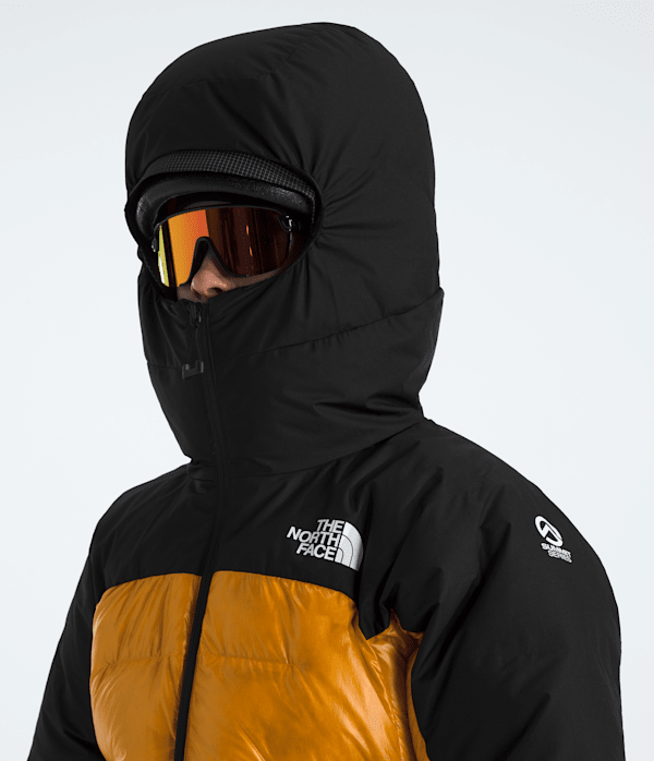 Womens Summit Series Himalayan Down Parka TNF MODELHOOD2