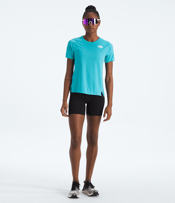 Womens Summit Series Ripida Tights Shorts TNF HERO2