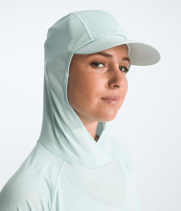 Womens Sunriser Hoodie TNF Opal Frost MODELHOOD2