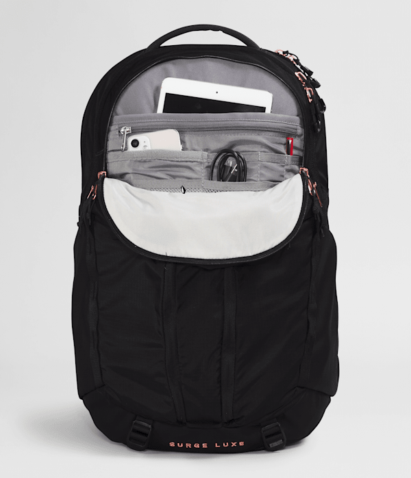 Womens Surge Luxe Backpack  31L TNF DETAIL1