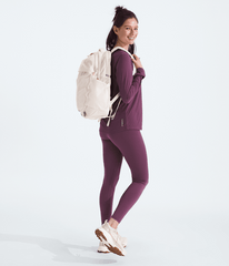 Womens Surge Luxe Backpack  31L TNF Gardenia WhiteBurnt Coral Metallic MODELBACK