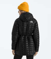 Womens THERMOBALL Hooded Parka TNF TNF Black BACK