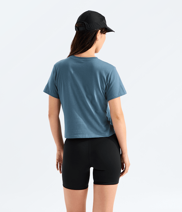 Womens TNF Essential Simple Dome Cutie ShortSleeve Tee TNF BACK