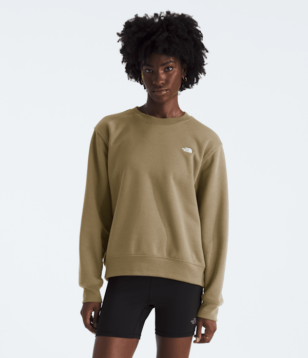 Womens TNF Essential Simple Dome Relaxed Crew TNF Main