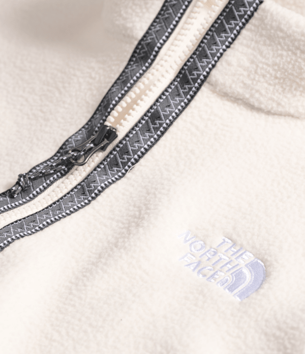 Womens TNF Fleeski Zip Pullover TNF DETAIL3