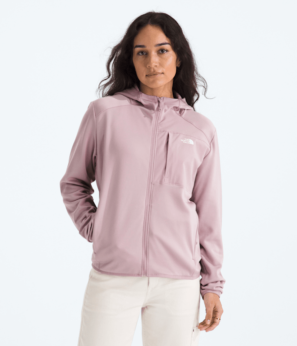 Womens TNF Performance Fleece FullZip Hoodie TNF Main