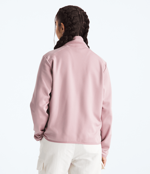 Womens TNF Performance Fleece FullZip Jacket TNF BACK