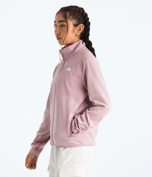 Womens TNF Performance Fleece FullZip Jacket TNF MODEL34