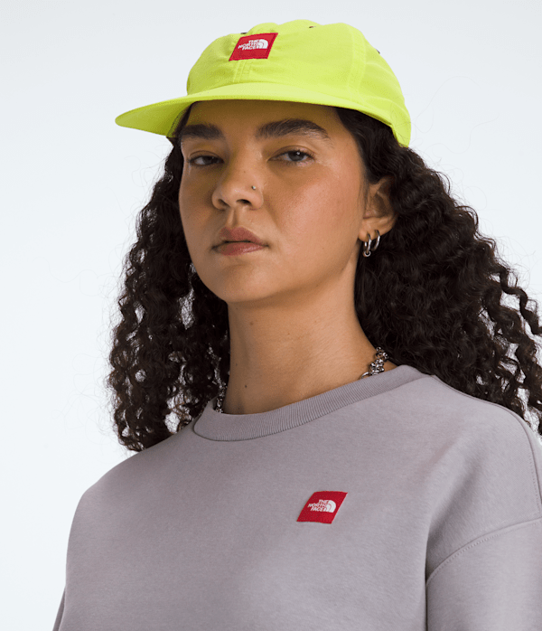 Womens TNF Red Box Crew TNF Transcendent Grey HERO3