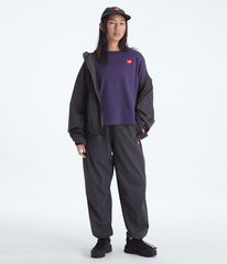 Womens TNF Red Box ShortSleeve Boxy Tee TNF Eternal Purple HERO2