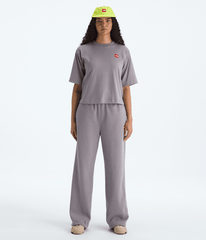 Womens TNF Red Box Sweatpants TNF Transcendent Grey HERO2