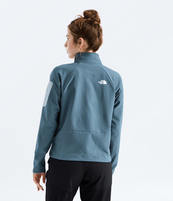 Womens Tek Approach Jacket TNF Granite Grey BACK