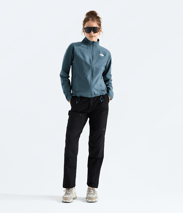 Womens Tek Approach Jacket TNF Granite Grey HERO2