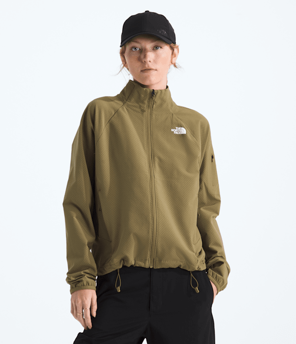 Womens Tek Approach Jacket TNF Cedar Main