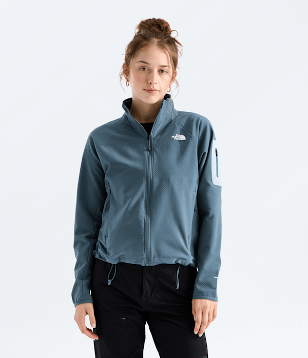 Womens Tek Approach Jacket TNF Granite Grey Main