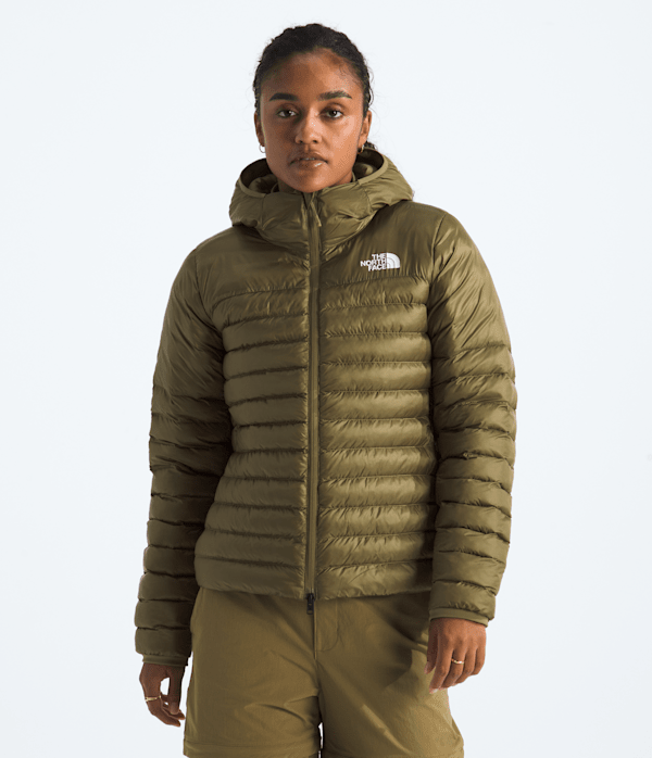 Womens Terra Peak Hoodie TNF Cedar Main