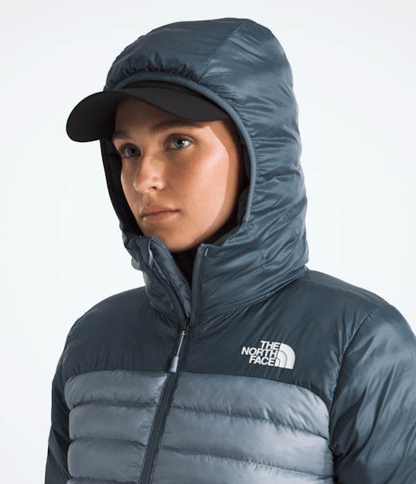 Womens Terra Peak Hoodie TNF Frost GreyGranite Grey MODELHOOD2
