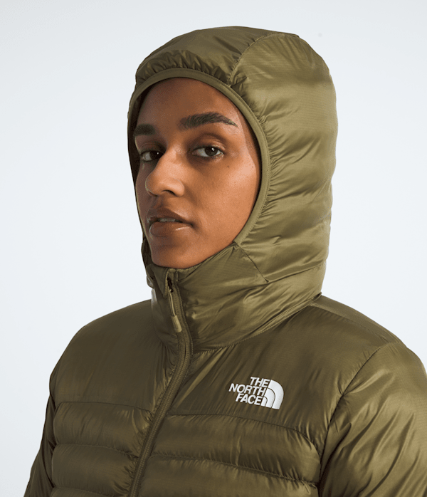 Womens Terra Peak Hoodie TNF Cedar MODELHOOD2