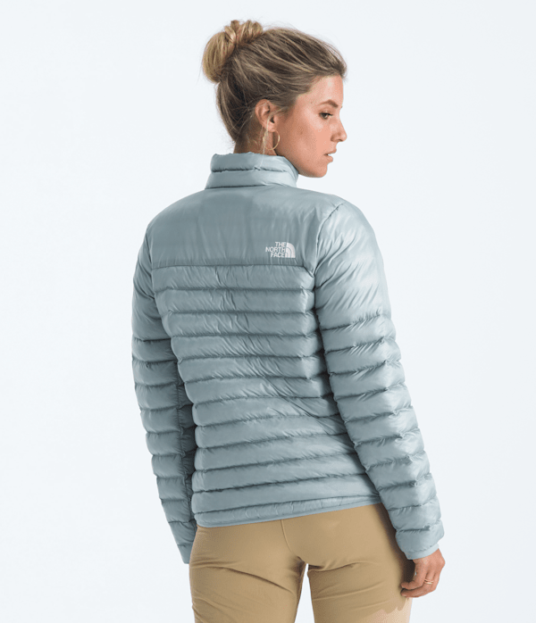 Womens Terra Peak Jacket TNF Frost Grey BACK