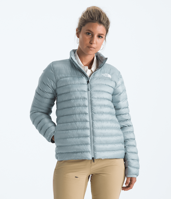 Womens Terra Peak Jacket TNF Frost Grey Main