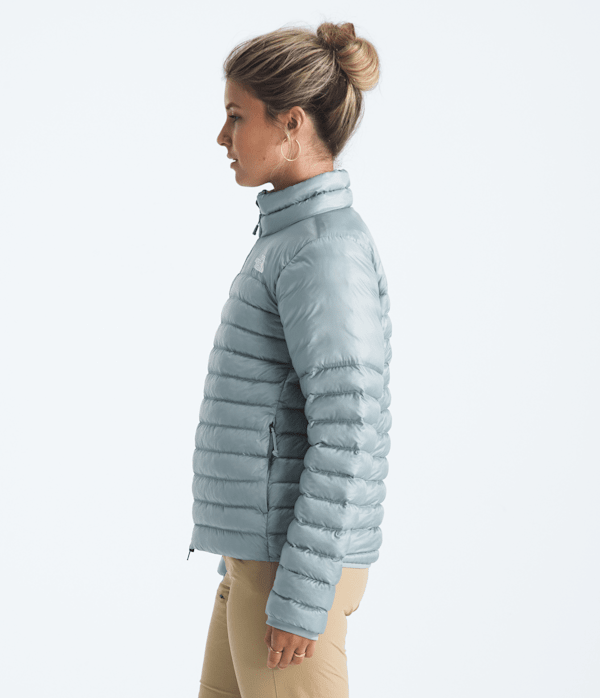 Womens Terra Peak Jacket TNF Frost Grey MODEL34