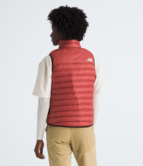 Womens Terra Peak Vest TNF Mars Dust BACK