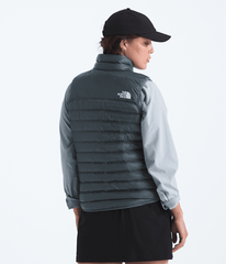 Womens Terra Peak Vest TNF Granite Grey BACK