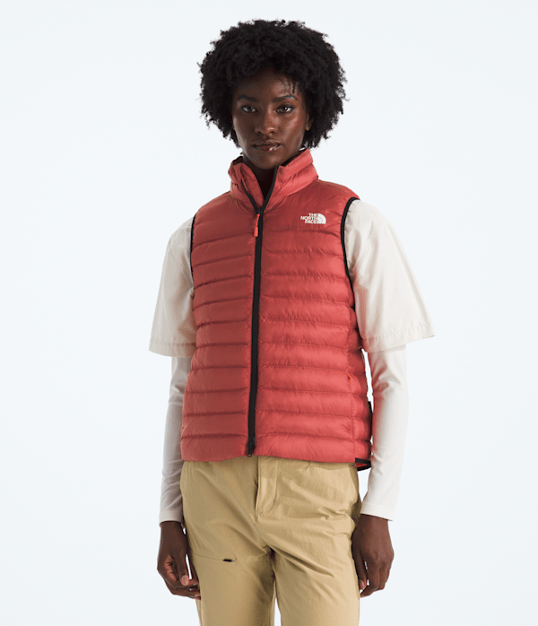 Womens Terra Peak Vest TNF Mars Dust Main