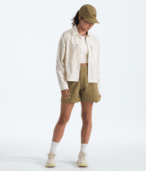 Womens Trail LIGHTRANGE LongSleeve Shirt TNF White DuneDesert Stone HERO2