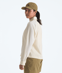 Womens Trail LIGHTRANGE LongSleeve Shirt TNF White DuneDesert Stone MODEL34