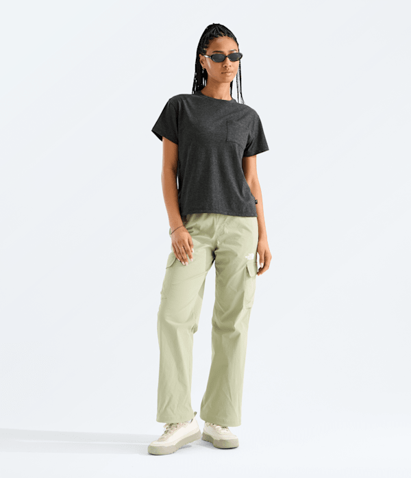 Womens TriBlend ShortSleeve Pocket Tee TNF HERO2