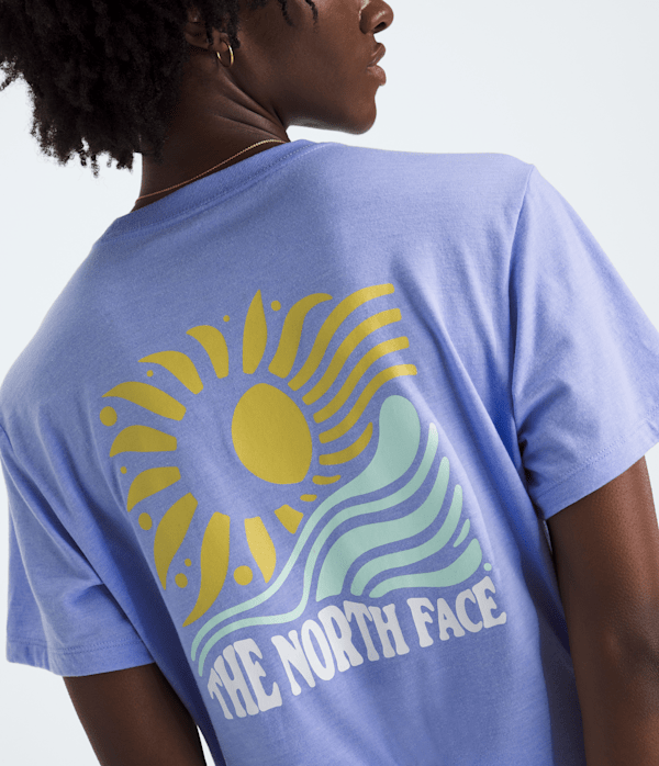 Womens TriBlend Vibey Sun ShortSleeve Tee TNF HERO2