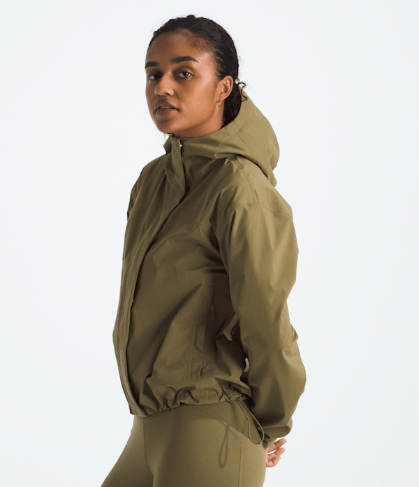 Womens Voyage Rain 3L Hooded Jacket TNF MODEL34