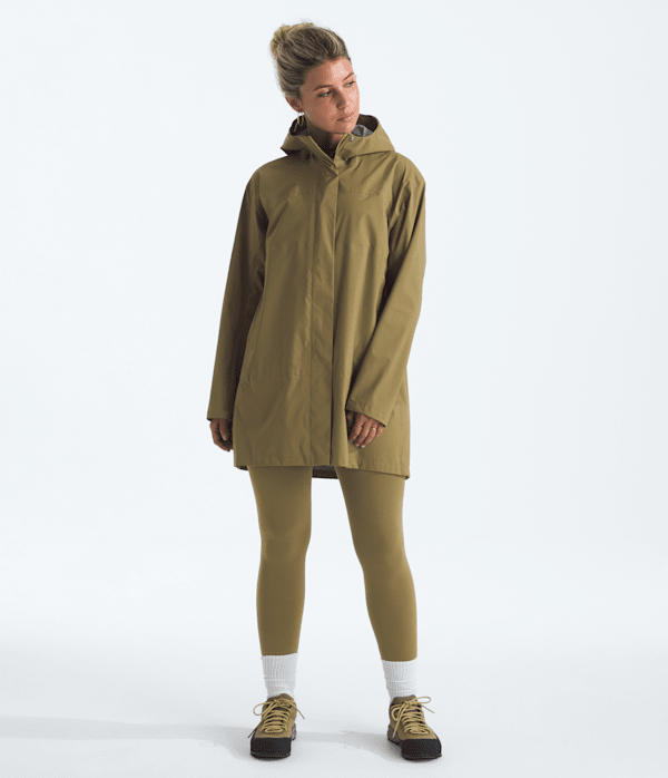 Womens Voyage Rain 3L Hooded Parka TNF Main