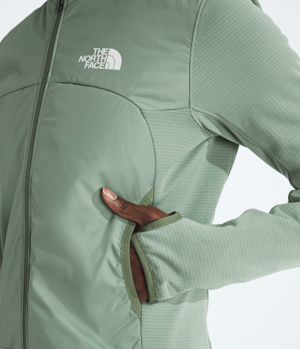 Womens Winter Warm Pro Jacket TNF Slate Moss ALT1