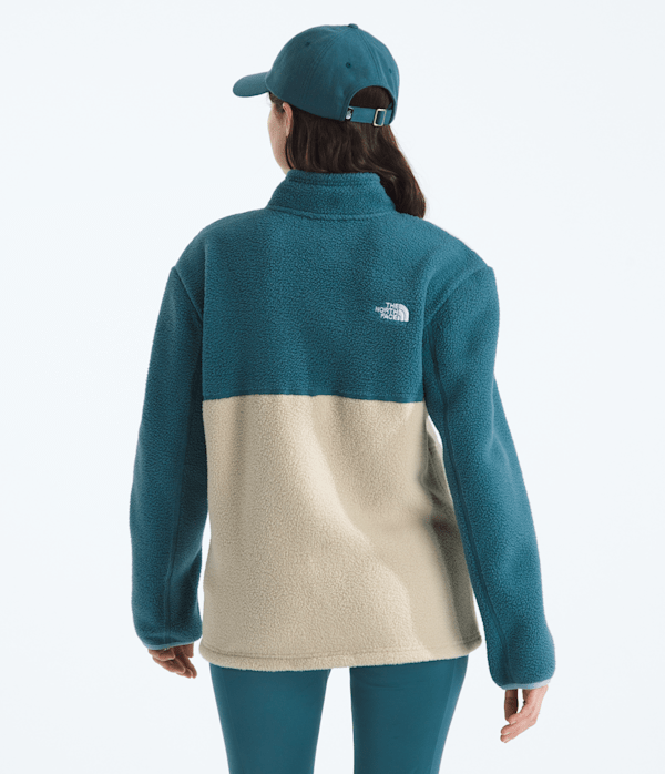 Womens Yumiori FullZip TNF GravelSpaceBlue Eclipse BACK