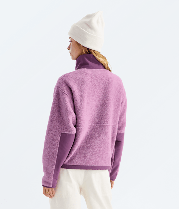 Womens Yumiori Off Peak FullZip Jacket TNF BACK