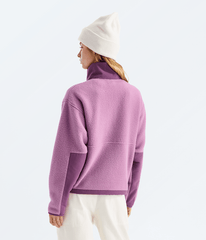 Womens Yumiori Off Peak FullZip Jacket TNF BACK
