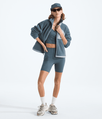 Womens Yumiori Off Peak FullZip Jacket TNF Granite GreyFrost Grey HERO2